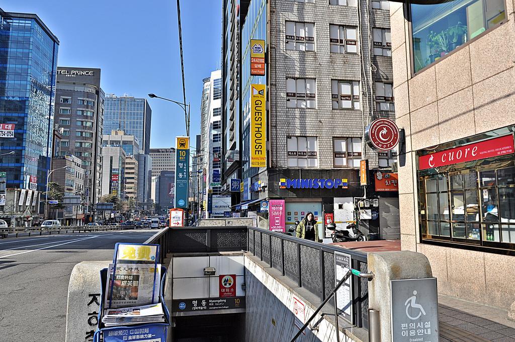 Guesthouse Myeongdong Seul Exterior foto